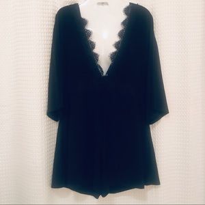 Forever 21 black romper jumpsuit